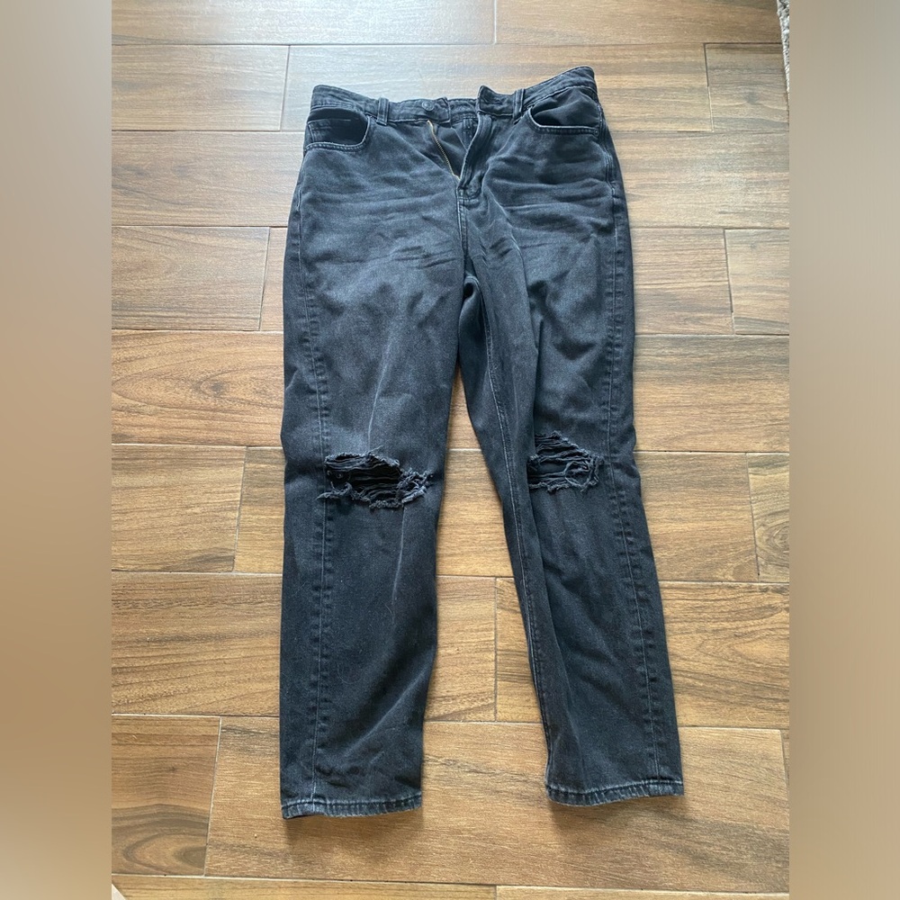 American eagle highest rise mom jean